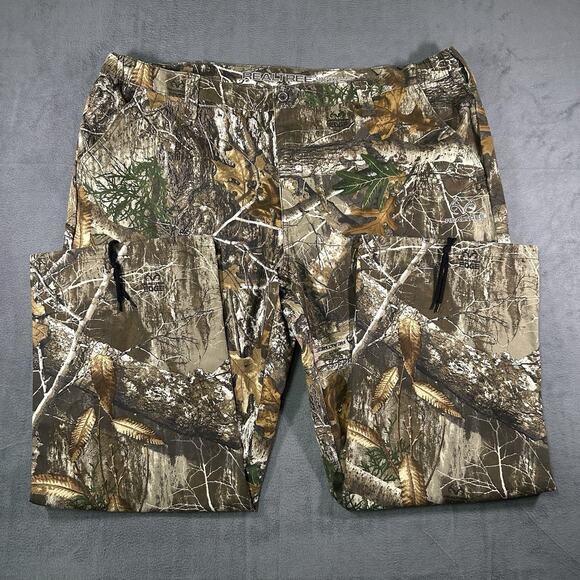 Realtree Other - Realtree Camo Cargo Pants Brown Men’s XXL Cotton Blend Hunting Outdoor Utility
